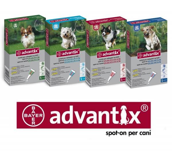 Advantix Spot On per Cani Trattamento Antiparassitario contro pulci e zecche in vendita e offerta