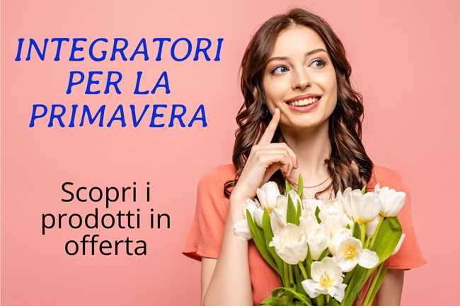 Integratori per la Primavera in vendita ed offerta