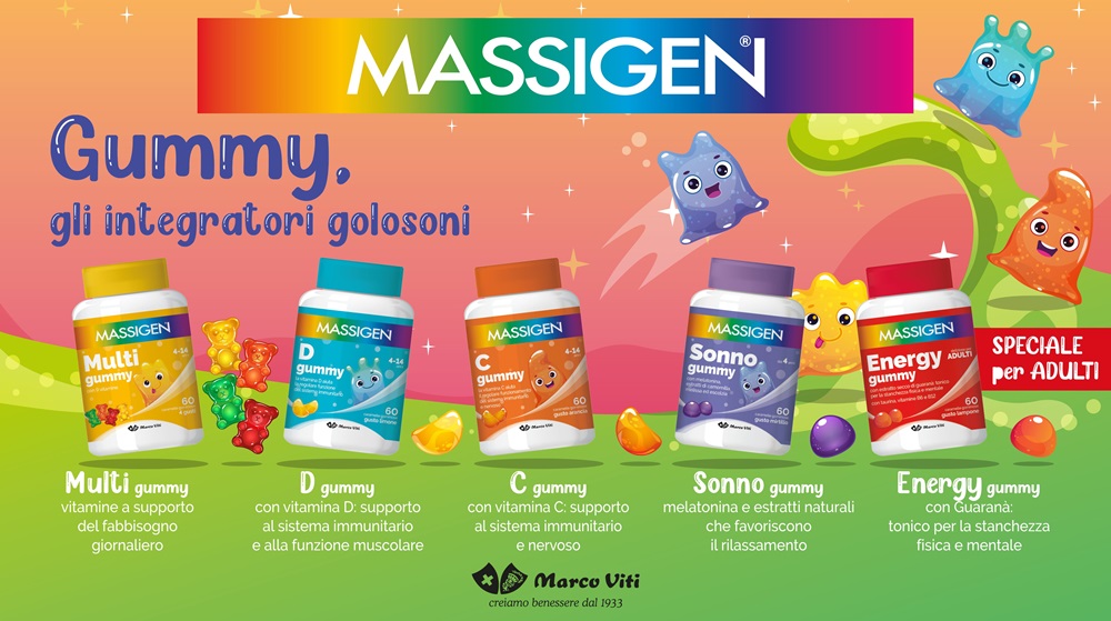 Massigen Gummy deliziose caramelle in offerta