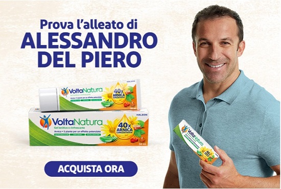 Voltanatura: gel rinfrescante per traumi e dolori muscolari in vendita ed offerta