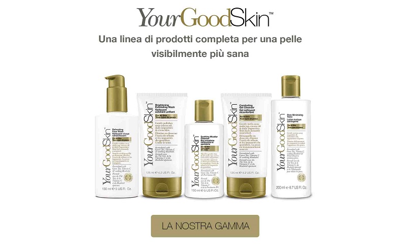 Yourgoodskin Linea Cosmetica in vendita e offerta su Farmafamily