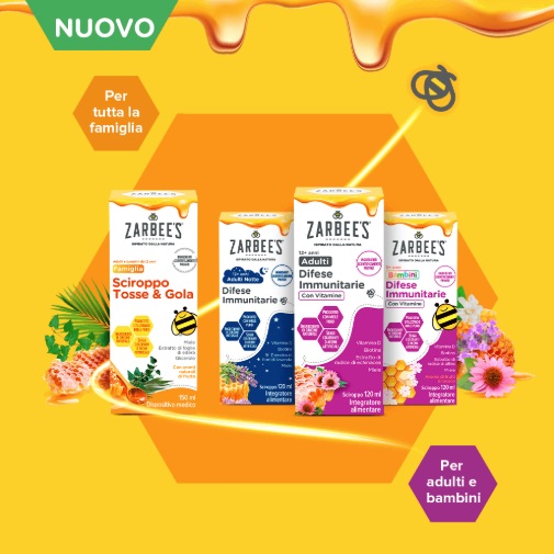 Zarbee's Sciroppo Tosse e Difese immunitarie in vendita ed offerta