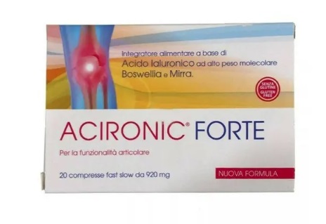 ACIRONIC FORTE 20 COMPRESSE FAST-SLOW DA 920 MG - Farmafamily.it