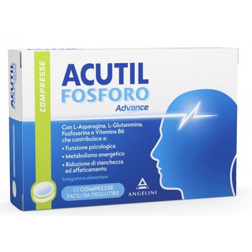 ACUTIL FOSFORO ADVANCE INTEGRATORE ALIMENTARE 50 COMPRESSE - Farmafamily.it