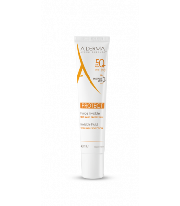 ADERMA A-D PROTECT FLUIDO INVISIBILE 50+ 40 ML - Farmafamily.it