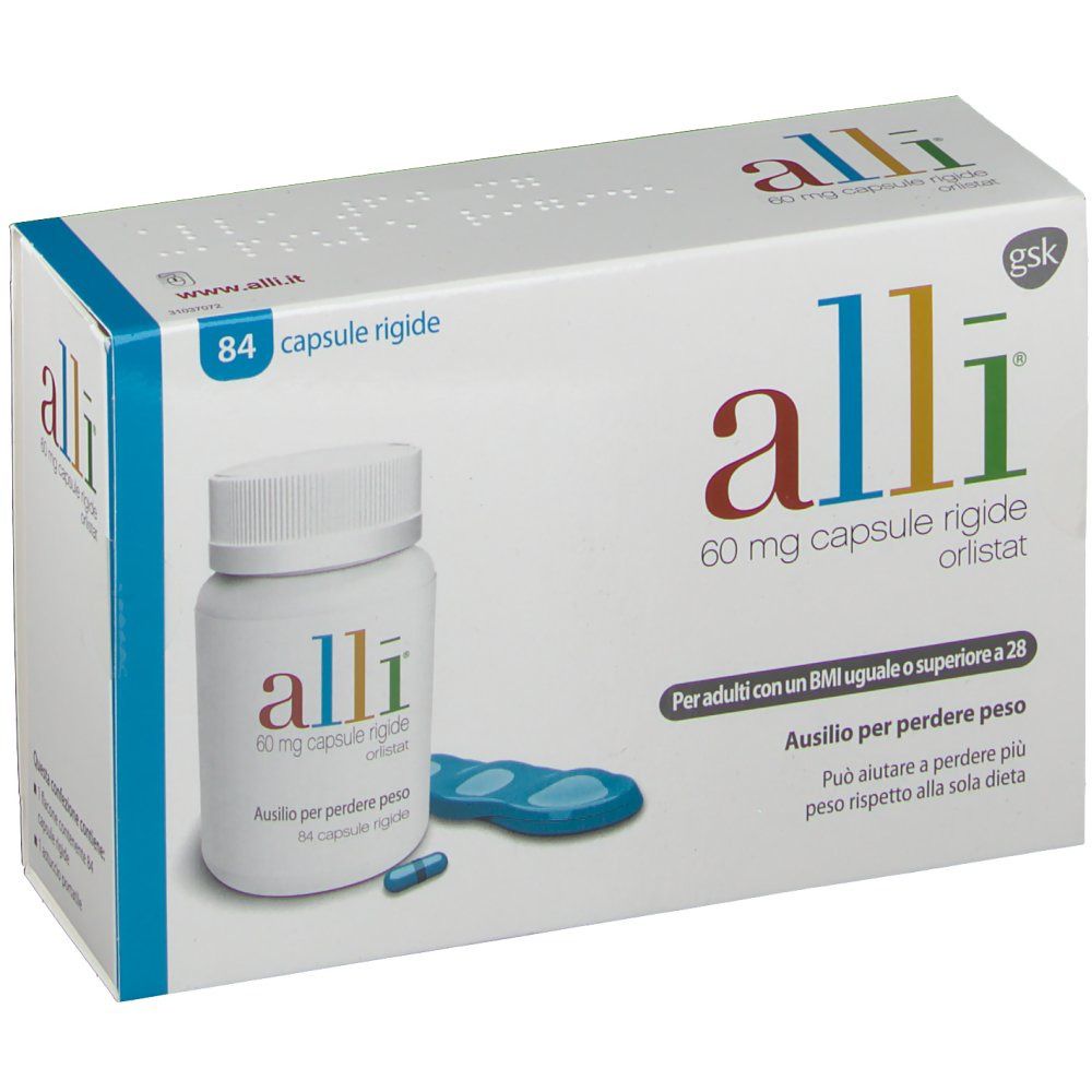 ALLI*84CPS 60MG FL - Farmafamily.it