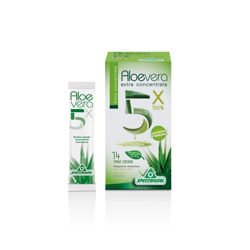 Aloe Vera Extra Concentrata 5x 14 buste - Farmafamily.it