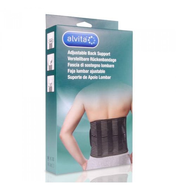 ALVITA FASCIA LOMBARE MISURA 3 CIRCONFERENZA 120-140 CM - Farmafamily.it