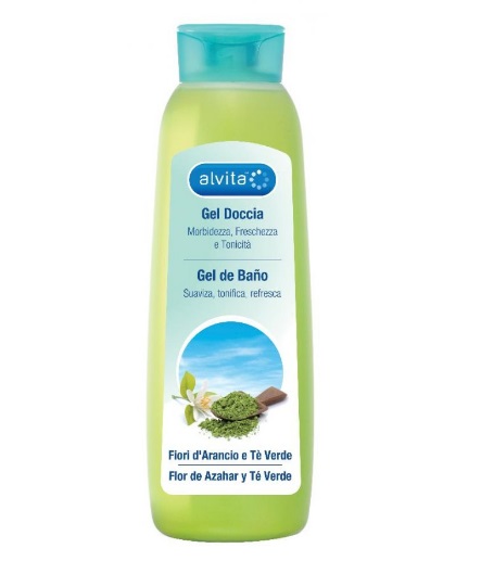 ALVITA GEL DOCCIA FIORI ARANCIO/TE' VERDE 300 ML - Farmafamily.it