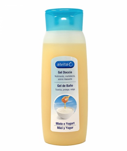 ALVITA GEL DOCCIA MIELE/YOGURT 300 ML - Farmafamily.it