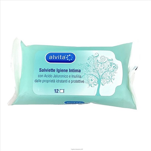 ALVITA SALVIETTE IGIENE INTIMA 12 PEZZI - Farmafamily.it