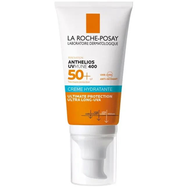 ANTHELIOS UVMUNE CREMA IDRATANTE SPF50+ SENZA PROFUMO 50 ML - Farmafamily.it