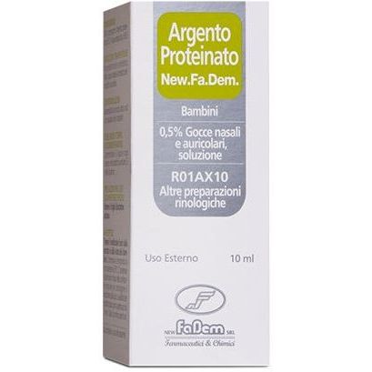 ARGENTO PROTEINATO*0,5% 10ML - Farmafamily.it