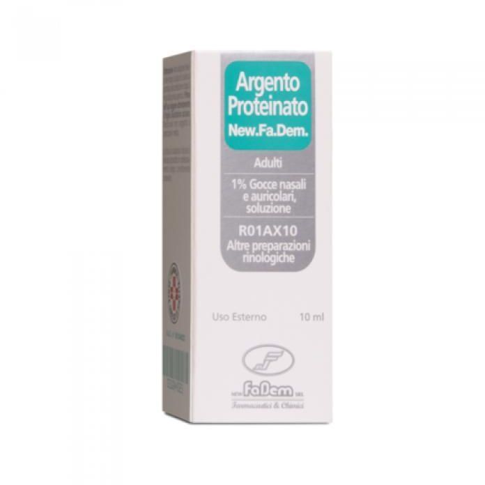 ARGENTO PROTEINATO*1% 10ML - Farmafamily.it