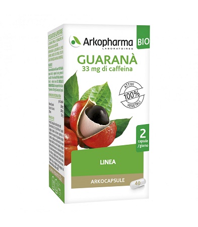 ARKO CAPSULE GUARANA' BIO 40 CAPSULE - Farmafamily.it