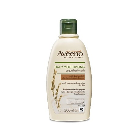 AVEENO CREMA CORPO YOGURT VANIGLIA & AVENA 300 ML - Farmafamily.it