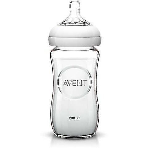 AVENT BIBERON NATURAL VETRO 240ML - Farmafamily.it