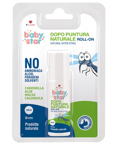 BABYSTAR NATURE PENNA DOPO PUNTURA SENZA AMMONIACA 20 ML - Farmafamily.it