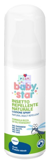 BABYSTAR NATURE PROTEZIONE INSETTOREPELLENTE SPRAY 100 ML - Farmafamily.it