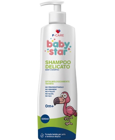 BABYSTAR SHAMPOO DELICATO 500 ML - Farmafamily.it