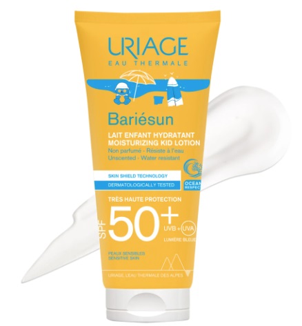 URIAGE EAU THERMALE BARIESUN SPF50+ LAIT ENFANTS 100 ML - Farmafamily.it