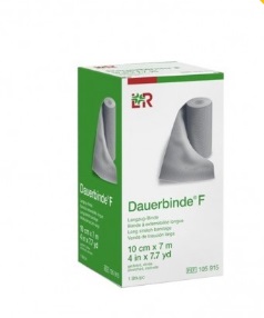 BENDA ELASTICA DAUERBINDE F ALTA ESTENSIBILITA' COMPRESSIONE LEGGERA 10X700CM 1 PEZZO - Farmafamily.it