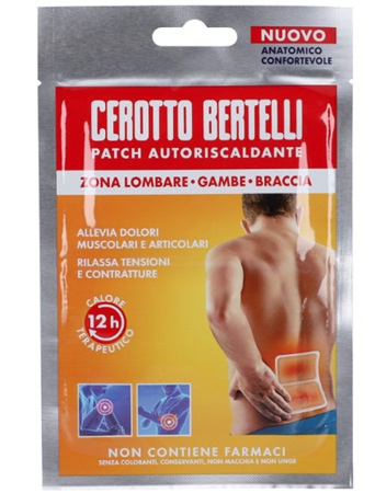 BERTELLI CEROTTO AUTORISCALDANTE 2 CELLE 1 PEZZO - Farmafamily.it