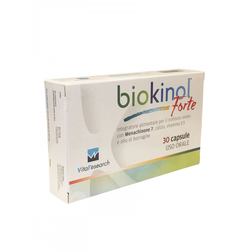 BIOKINOL FORTE 30 CAPSULE - Farmafamily.it