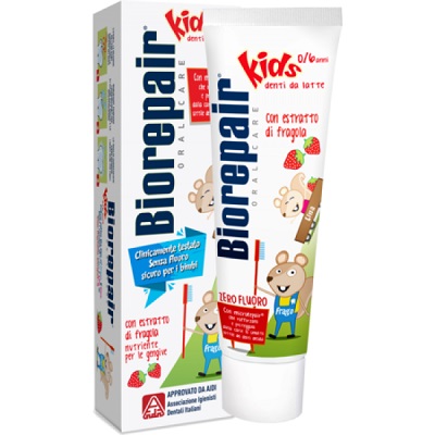 Biorepair Oral Care Kids 0-6 Anni Dentifricio 50 ml - Farmafamily.it