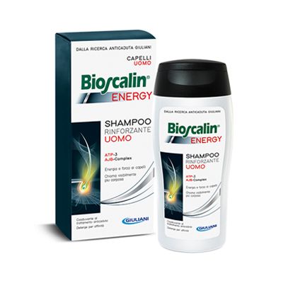 Bioscalin Capelli Uomo Energy Anticaduta Trattamento Shampoo 200 ml - Farmafamily.it