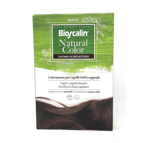 BIOSCALIN NATURAL COLOR CASTANO SCURO INTENSO 70 G - Farmafamily.it