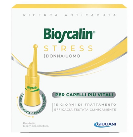 BIOSCALIN STRESS ANTICADUTA 7 FIALE MONODOSE - Farmafamily.it
