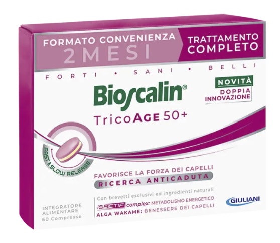BIOSCALIN TRICOAGE NF 60 COMPRESSE - Farmafamily.it