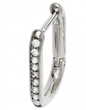 BJT263 ORECCHINO ALEXIA STEEL 16 MM SURGICAL STEEL - Farmafamily.it