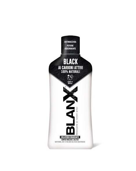 BLANX COLLUTORIO BLACK AI CARBONI ATTIVI 500 ML NOVITA' - Farmafamily.it
