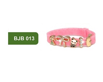 BJB013 BRACCIALE SILIC PINK GOLD PLATED - Farmafamily.it