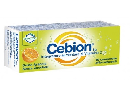 CEBION EFFERVESCENTE VIT C SENZA ZUCCHERO 10 COMPRESSE - Farmafamily.it