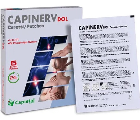 CAPINERV DOL CEROTTI 5 PEZZI - Farmafamily.it