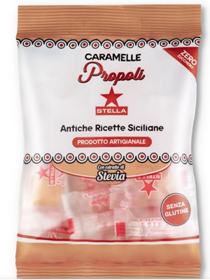CARAMELLE STELLA PROPOLI ZERO ZUCCHERO 60 G - Farmafamily.it
