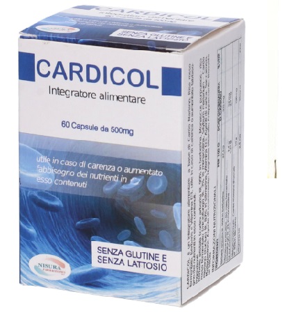 CARDICOL 60 CAPSULE DA 500 MG - Farmafamily.it