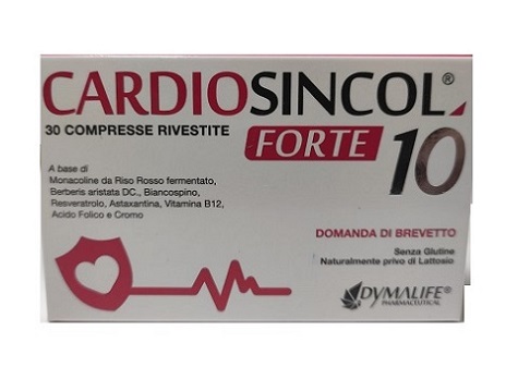 CARDIOSINCOL 10 FORTE 30 COMPRESSE RIVESTITE - Farmafamily.it