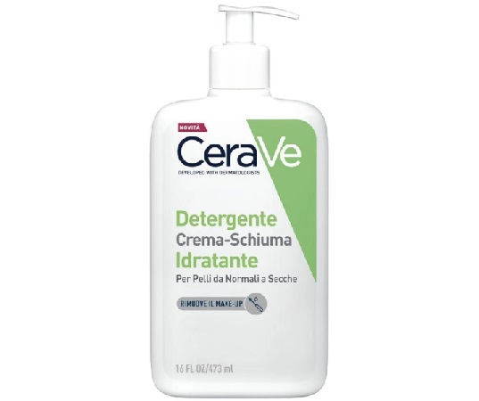 CERAVE CREMA SCHIUMA IDRATANTE PELLI NORMALI E SECCHE 473 ML - Farmafamily.it