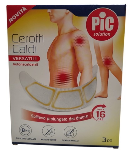 CEROTTO CALDO VERSATILE PIC 3 PEZZI - Farmafamily.it