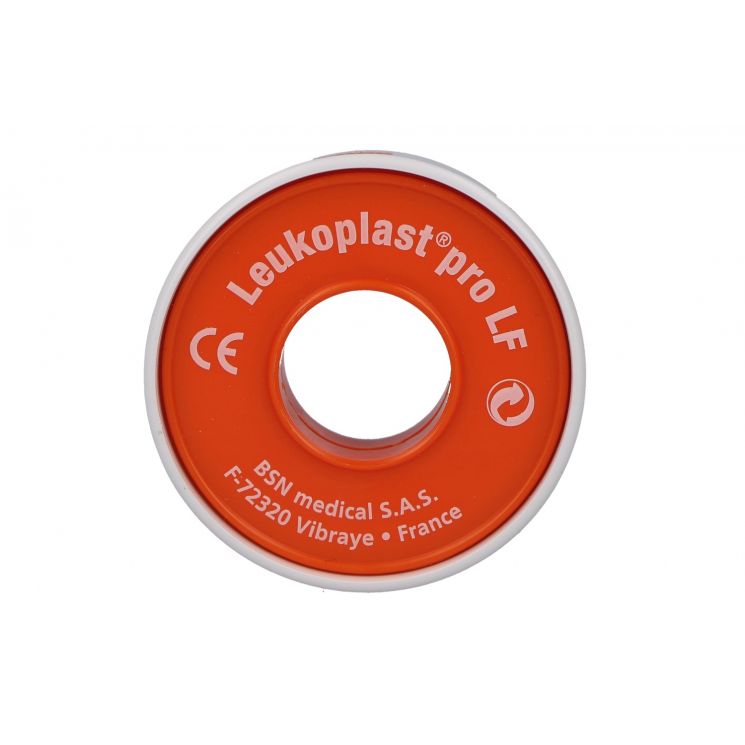 CEROTTO CHIRURGICO MEDICATO IN ROCCHETTO LEUKOPLAST PRO LF CON OSSIDO DI ZINCO 1,25X500 CM - Farmafamily.it