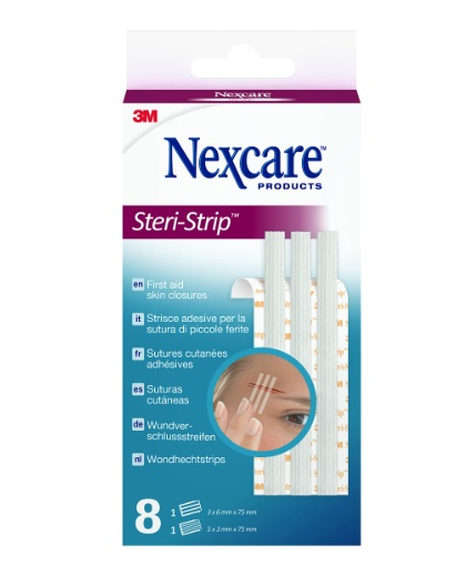 CEROTTO PER SUTURA NEXCARE STERISTRIP 6X75 MM + 3X75 MM TAGLIO PREZZO - Farmafamily.it