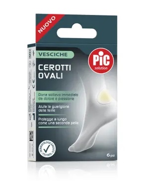 CEROTTO PIC VESCICHE OVALI 44X69 MM 6 PEZZI - Farmafamily.it