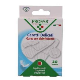 CEROTTO TESSUTO NON TESSUTO DELICATO ASSORTITI 20 PEZZI PROFAR - Farmafamily.it