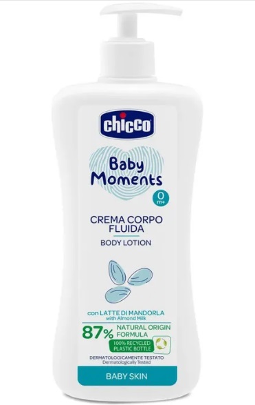CHICCO BABY MOMENTS CREMA CORPO DELICATE 500 ML - Farmafamily.it