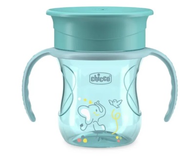 CHICCO TAZZA PERFECT X 360 AZZURRA 12M+ - Farmafamily.it