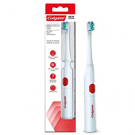 COLGATE SPAZZOLINO ELETTRICO A BATTERIA PRO-CLINICAL - Farmafamily.it